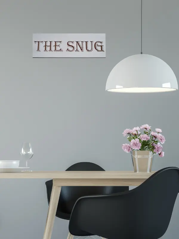 Hardwood Sign – THE SNUG