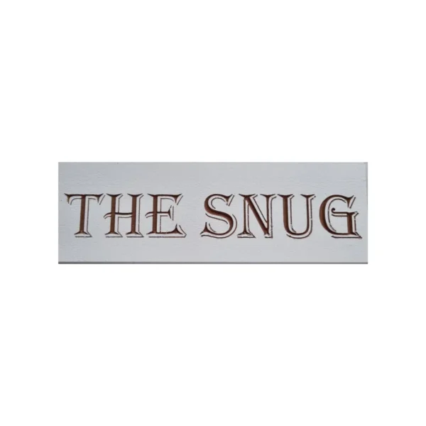 Hardwood Sign – THE SNUG