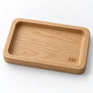 Oak Personalised Wooden Valet Tray