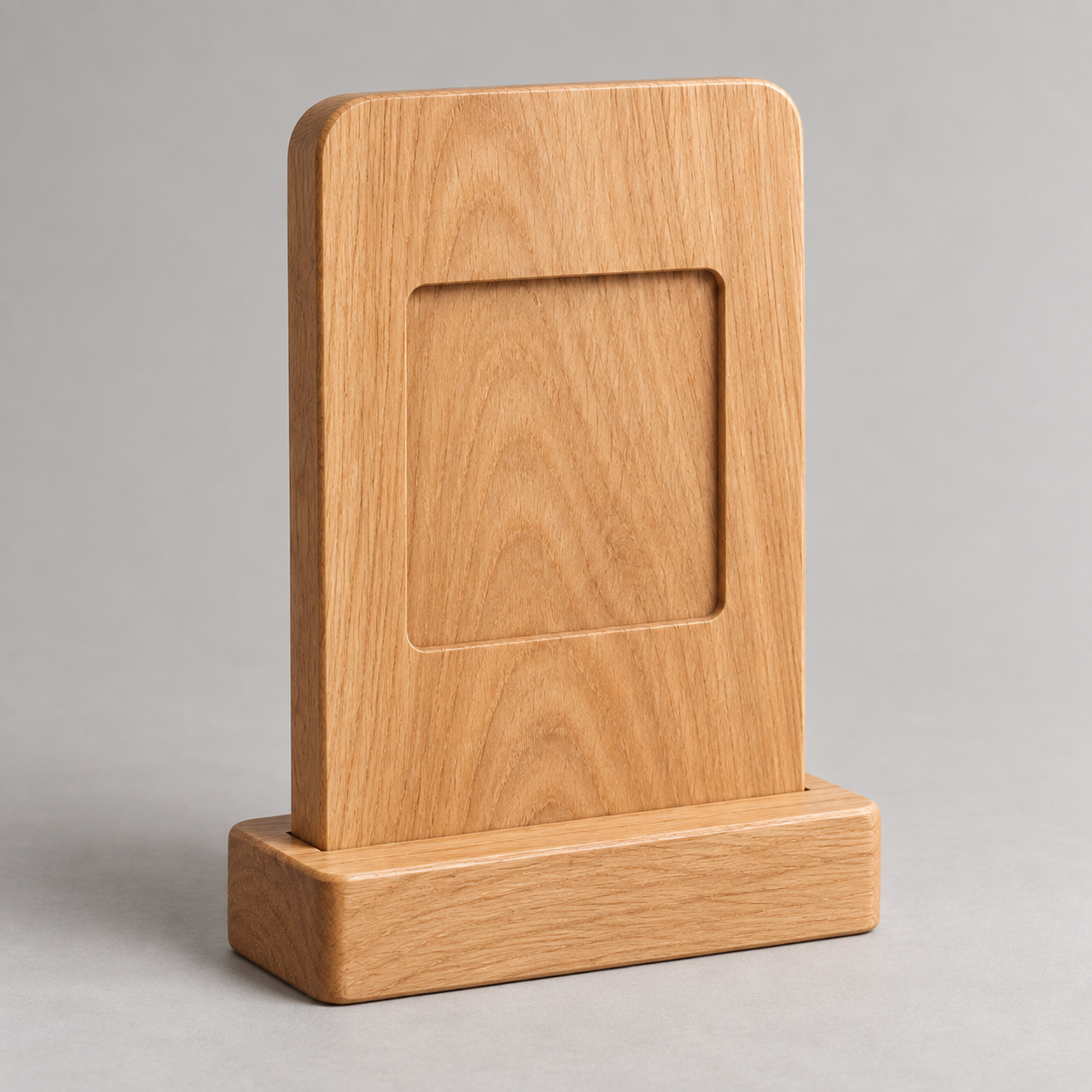 Branded QR Review Stand — AI product concept
