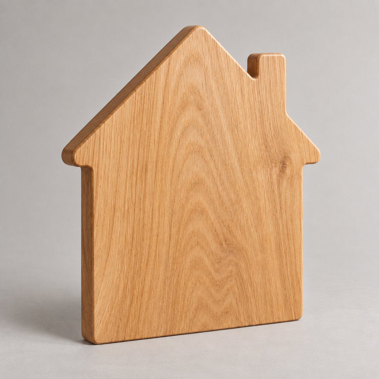 House-Shaped Sign Blank — AI product concept